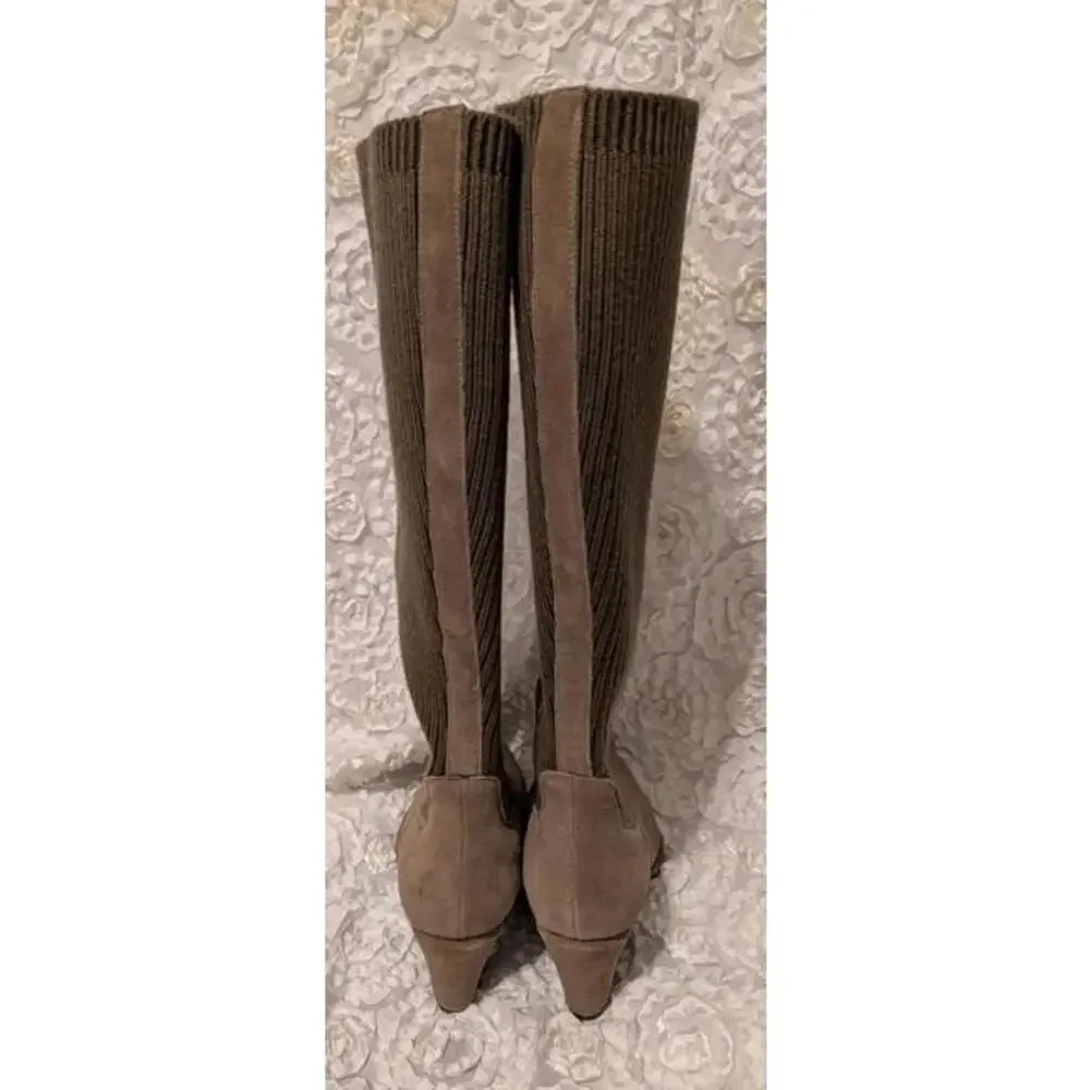 BLONDO Elisha Waterproof Tall Boot In Taupe Suede NWOT SIZE 7